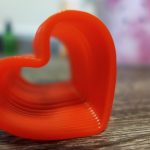A cute heart spring toy